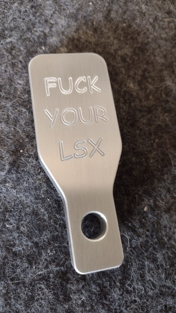 EGR Block Off Plate - Buick F*K Your LSx