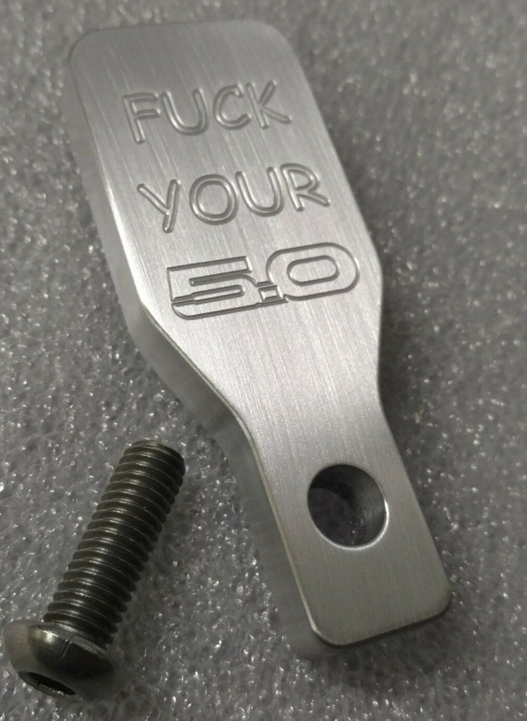 EGR Block Off Plate - Buick F*K Your 5.0