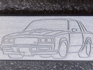 Keychain - Buick Turbo Regal Sketch
