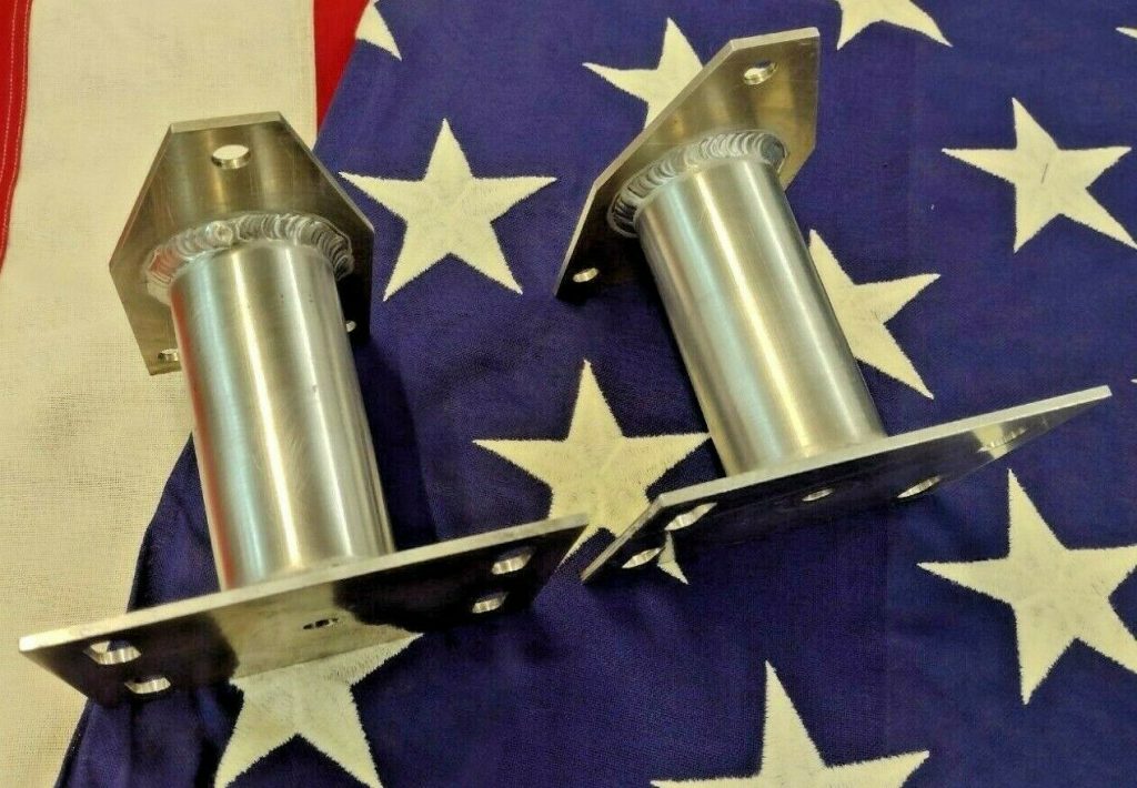 81-87 Regal Grand National Aluminum Bumper Brackets Mounts Shocks