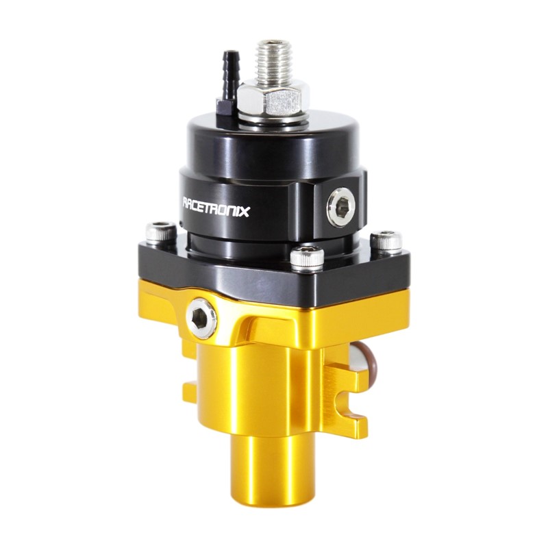 Fuel Pressure Regulator, EFI Adjustable G7 Buick GN, Typhoon, Syclone BLACK/GOLD