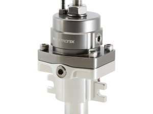 Fuel Pressure Regulator, EFI Adjustable G7 Buick GN, Typhoon, Syclone TITANIUM/SILVER