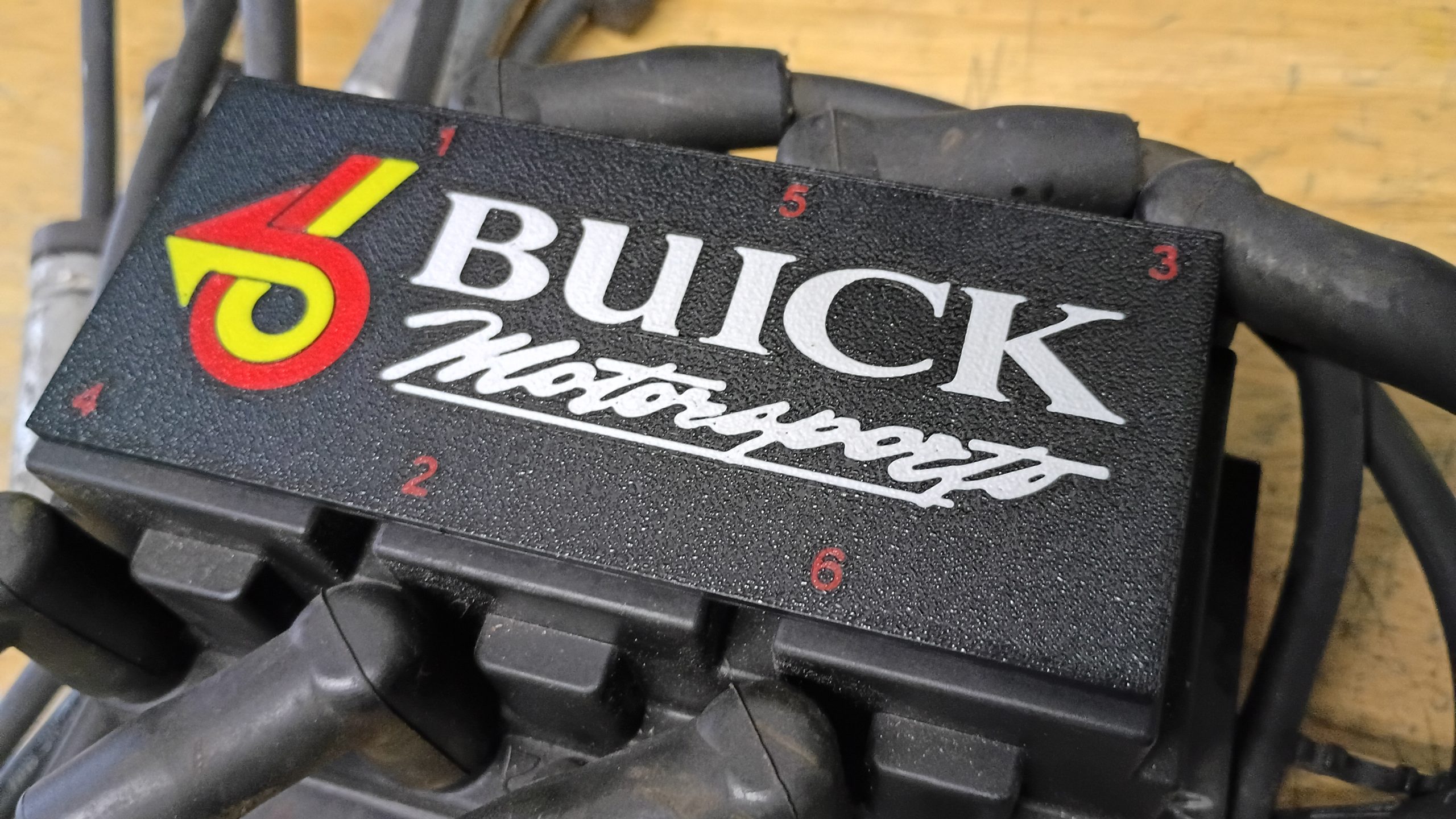 Buick Regal Grand National Coil Pack Cover Dress Up BMS-C 86 87 Cylinder ID